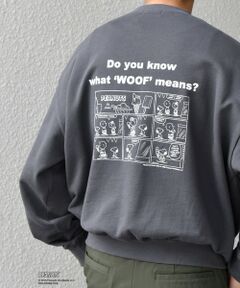 SHIPS / シップス スウェット | SHIPS any: SNOOPY コラボ コミック グラフィック プリント スウェット◆