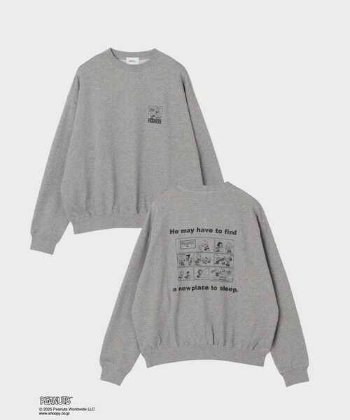 SHIPS / シップス スウェット | SHIPS any: SNOOPY コラボ コミック グラフィック プリント スウェット◆ | 詳細7