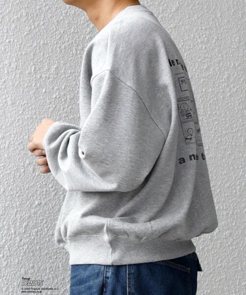 SHIPS / シップス スウェット | SHIPS any: SNOOPY コラボ コミック グラフィック プリント スウェット◆ | 詳細4
