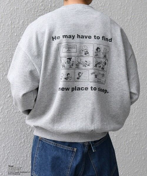 SHIPS / シップス スウェット | SHIPS any: SNOOPY コラボ コミック グラフィック プリント スウェット◆ | 詳細5