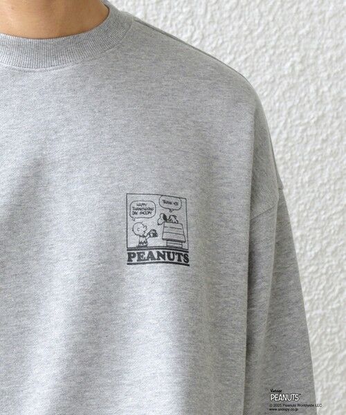 SHIPS / シップス スウェット | SHIPS any: SNOOPY コラボ コミック グラフィック プリント スウェット◆ | 詳細6