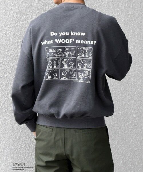 SHIPS / シップス スウェット | SHIPS any: SNOOPY コラボ コミック グラフィック プリント スウェット◆ | 詳細18