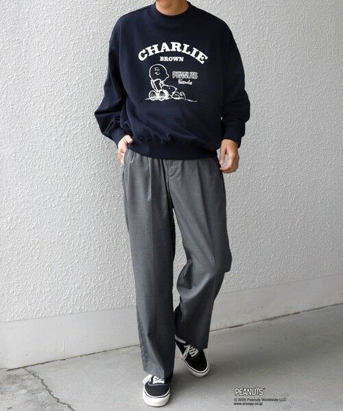SHIPS / シップス スウェット | SHIPS any: SNOOPY コラボ コミック グラフィック プリント スウェット◆ | 詳細24