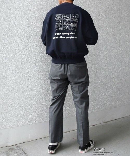 SHIPS / シップス スウェット | SHIPS any: SNOOPY コラボ コミック グラフィック プリント スウェット◆ | 詳細25