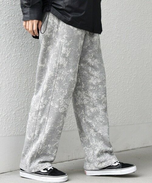 SHIPS / シップス その他パンツ | SHIPS any:〈洗濯機可能〉コットン ジャガード 裏毛 スウェット イージー パンツ◆（グレー）