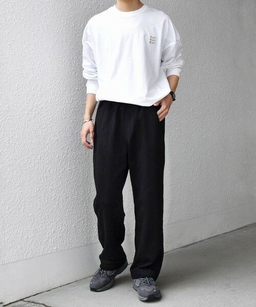 SHIPS / シップス その他パンツ | SHIPS any:〈洗濯機可能〉コットン ジャガード 裏毛 スウェット イージー パンツ◆ | 詳細6