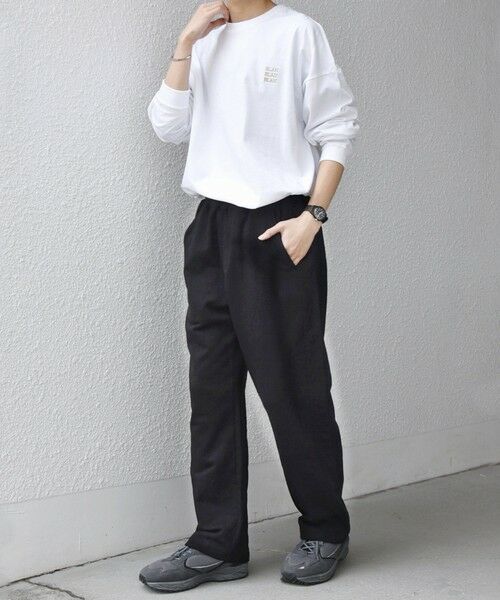 SHIPS / シップス その他パンツ | SHIPS any:〈洗濯機可能〉コットン ジャガード 裏毛 スウェット イージー パンツ◆ | 詳細7