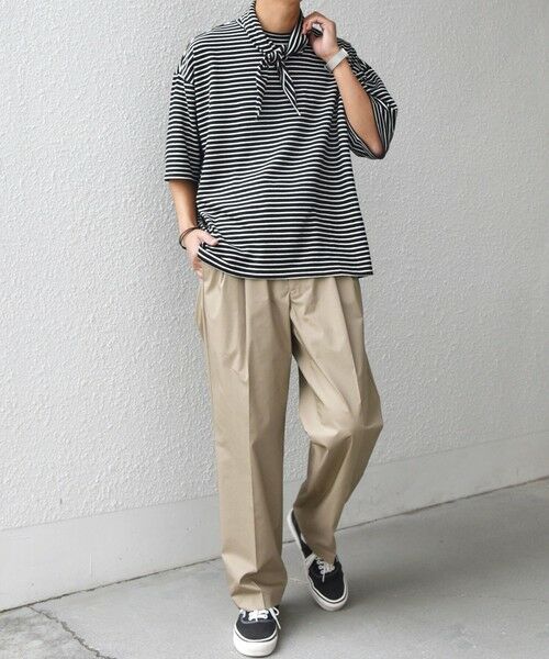 SHIPS / シップス その他パンツ | SHIPS any:〈洗濯機可能〉SOLOTEX(R) タイプライター 2タック イージー パンツ◆ | 詳細1