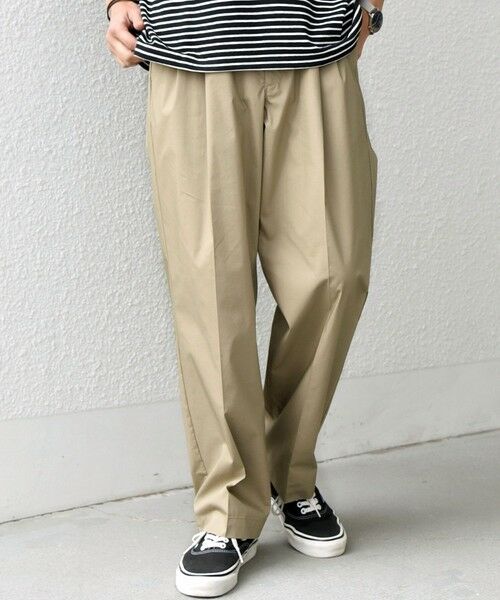 SHIPS / シップス その他パンツ | SHIPS any:〈洗濯機可能〉SOLOTEX(R) タイプライター 2タック イージー パンツ◆ | 詳細3