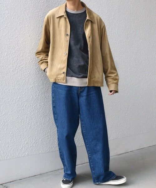 SHIPS / シップス ブルゾン | SHIPS any: ピーチスキン リラックス ポケット ボタン ブルゾン◆ | 詳細4