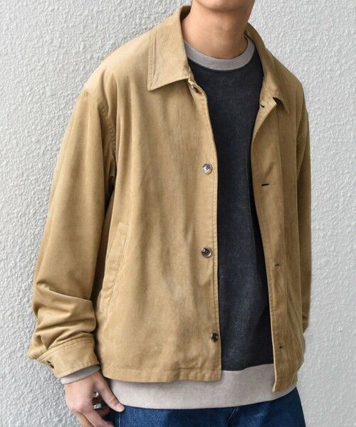 SHIPS / シップス ブルゾン | SHIPS any: ピーチスキン リラックス ポケット ボタン ブルゾン◆ | 詳細10
