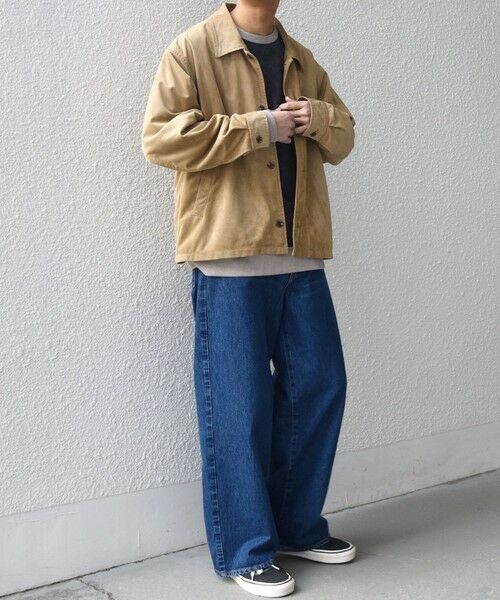 SHIPS / シップス ブルゾン | SHIPS any: ピーチスキン リラックス ポケット ボタン ブルゾン◆ | 詳細7