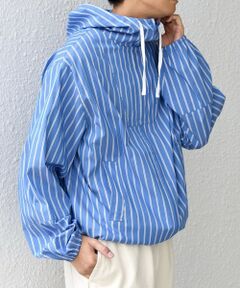 SHIPS / シップス その他アウター | SHIPS any:〈洗濯機可能〉アノラック テイスト ストライプ マリン パーカー◆