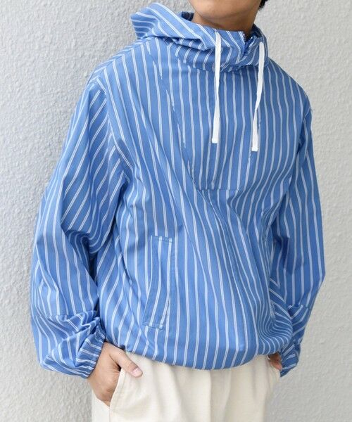 SHIPS / シップス その他アウター | SHIPS any:〈洗濯機可能〉アノラック テイスト ストライプ マリン パーカー◆ | 詳細12