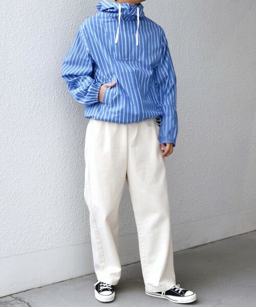 SHIPS / シップス その他アウター | SHIPS any:〈洗濯機可能〉アノラック テイスト ストライプ マリン パーカー◆ | 詳細9