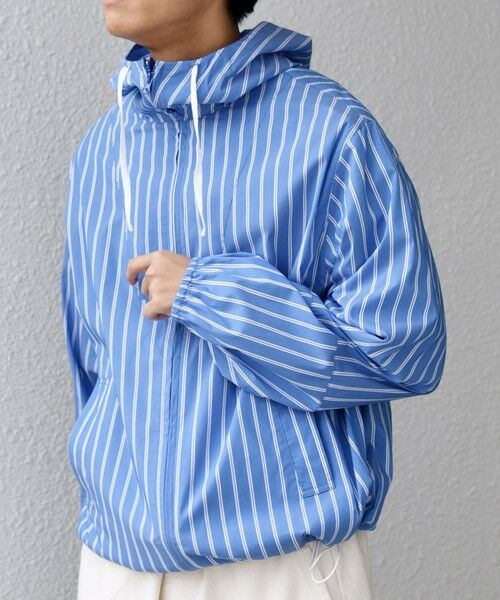 SHIPS / シップス その他アウター | SHIPS any:〈洗濯機可能〉アノラック テイスト ストライプ マリン パーカー◆ | 詳細11