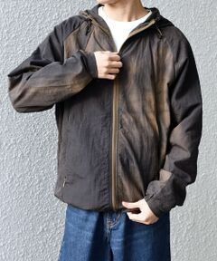 SHIPS / シップス ナイロンジャケット | SHIPS any:〈洗濯機可能〉タイダイ ナイロン アーバン ジップ ライト パーカー◆