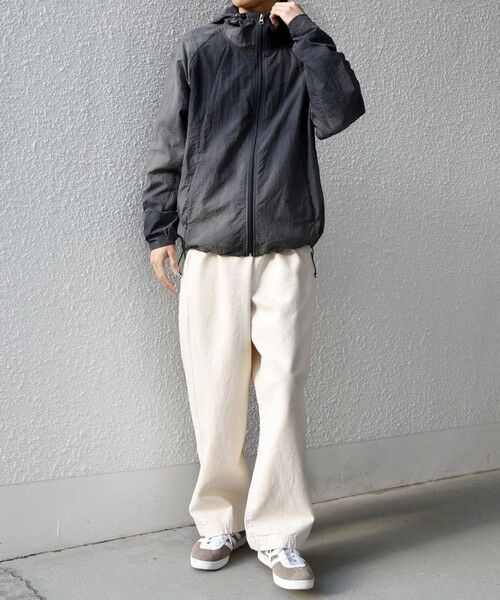 SHIPS / シップス ナイロンジャケット | SHIPS any:〈洗濯機可能〉タイダイ ナイロン アーバン ジップ ライト パーカー◆ | 詳細1