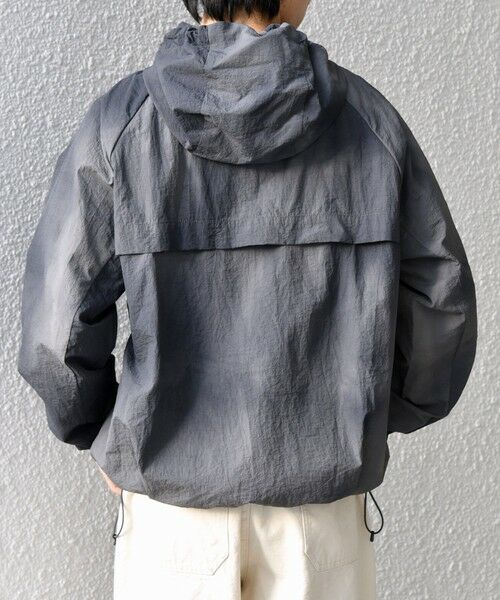 SHIPS / シップス ナイロンジャケット | SHIPS any:〈洗濯機可能〉タイダイ ナイロン アーバン ジップ ライト パーカー◆ | 詳細5