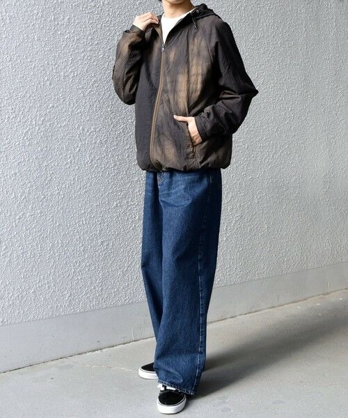 SHIPS / シップス ナイロンジャケット | SHIPS any:〈洗濯機可能〉タイダイ ナイロン アーバン ジップ ライト パーカー◆ | 詳細7