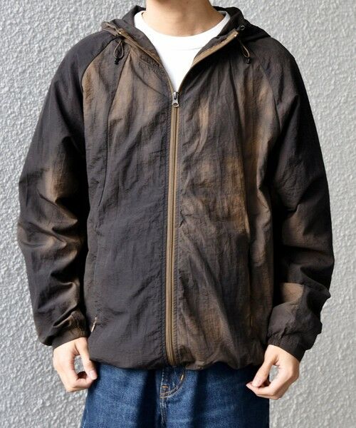 SHIPS / シップス ナイロンジャケット | SHIPS any:〈洗濯機可能〉タイダイ ナイロン アーバン ジップ ライト パーカー◆ | 詳細8