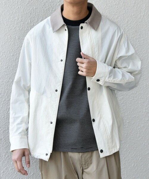 SHIPS / シップス ブルゾン | 【SHIPS any 別注】Bollington:〈洗濯機可能〉ショート ライト ハンティングジャケット◆ | 詳細3