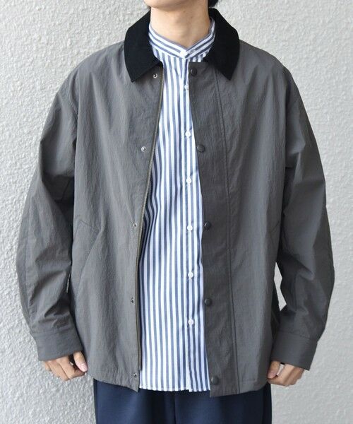 SHIPS / シップス ブルゾン | 【SHIPS any 別注】Bollington:〈洗濯機可能〉ショート ライト ハンティングジャケット◆ | 詳細8