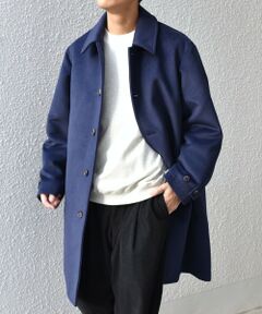 SHIPS / シップス ステンカラーコート | SHIPS any: ウォーム メルトン ステンカラー コート◆