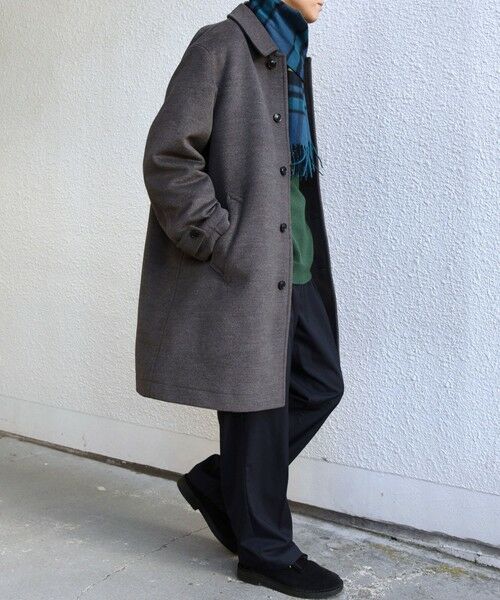 SHIPS / シップス ステンカラーコート | SHIPS any: ウォーム メルトン ステンカラー コート◆ | 詳細2