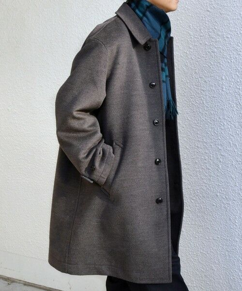 SHIPS / シップス ステンカラーコート | SHIPS any: ウォーム メルトン ステンカラー コート◆ | 詳細5