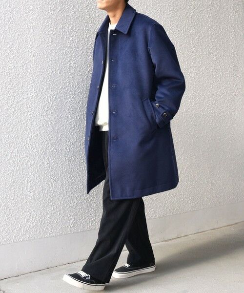 SHIPS / シップス ステンカラーコート | SHIPS any: ウォーム メルトン ステンカラー コート◆ | 詳細16