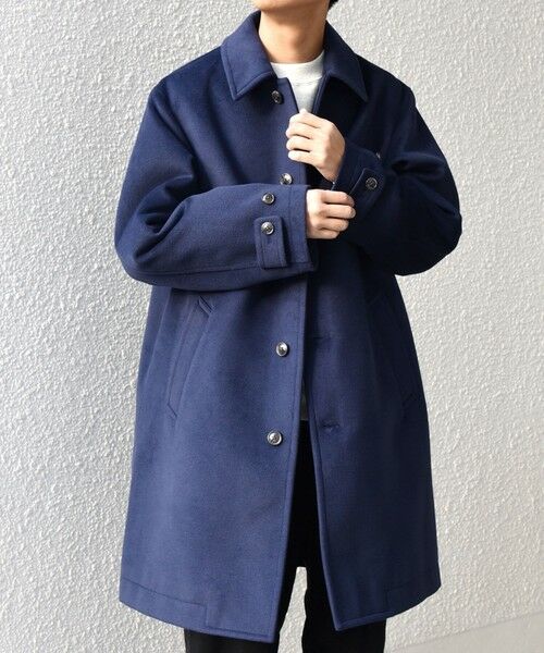 SHIPS / シップス ステンカラーコート | SHIPS any: ウォーム メルトン ステンカラー コート◆ | 詳細17