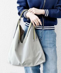 SHIPS / シップス トートバッグ | 《予約》SHIPS any: A4 Vカット コードハンドル トート バッグ