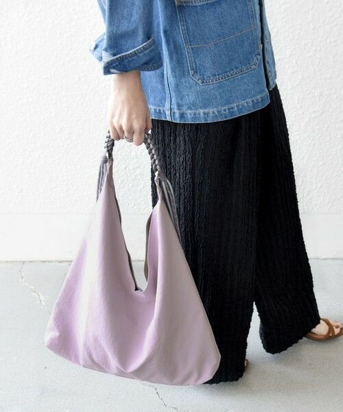 SHIPS / シップス トートバッグ | 《予約》SHIPS any: A4 Vカット コードハンドル トート バッグ | 詳細9