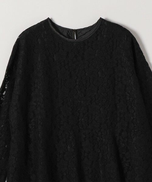 SHIPS / シップス シャツ・ブラウス | 《予約》SHIPS any:〈手洗い可能〉フラワー レース クルーネック ペプラム ブラウス | 詳細16