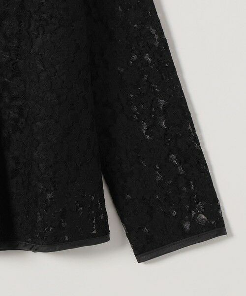 SHIPS / シップス シャツ・ブラウス | 《予約》SHIPS any:〈手洗い可能〉フラワー レース クルーネック ペプラム ブラウス | 詳細17