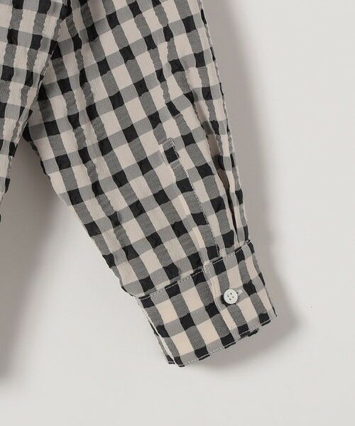SHIPS / シップス シャツ・ブラウス | 《予約》SHIPS any:〈洗濯機可能〉ギンガムチェック サッカー ドロスト シャツ ブラウス | 詳細12