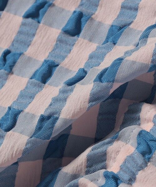 SHIPS / シップス シャツ・ブラウス | 《予約》SHIPS any:〈洗濯機可能〉ギンガムチェック サッカー ドロスト シャツ ブラウス | 詳細21