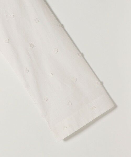 SHIPS / シップス シャツ・ブラウス | 《予約》SHIPS any:〈洗濯機可能〉フラワー モチーフ Aライン スキッパー シャツ ブラウス | 詳細12