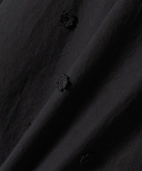 SHIPS / シップス シャツ・ブラウス | 《予約》SHIPS any:〈洗濯機可能〉フラワー モチーフ Aライン スキッパー シャツ ブラウス | 詳細30