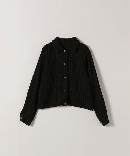 SHIPS / シップス シャツ・ブラウス | 《予約》SHIPS any:〈洗濯機可能〉ウェーブ ジャカード ドロスト シャツ | 詳細21