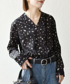 SHIPS / シップス シャツ・ブラウス | 《予約》SHIPS any:〈洗濯機可能〉フラワー プリント オープンカラー シャツ