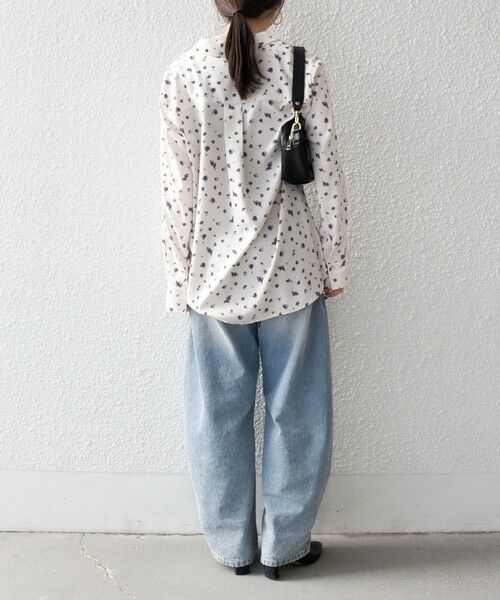 SHIPS / シップス シャツ・ブラウス | 《予約》SHIPS any:〈洗濯機可能〉フラワー プリント オープンカラー シャツ | 詳細2