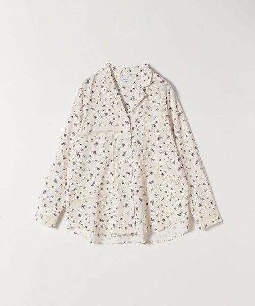 SHIPS / シップス シャツ・ブラウス | 《予約》SHIPS any:〈洗濯機可能〉フラワー プリント オープンカラー シャツ | 詳細9