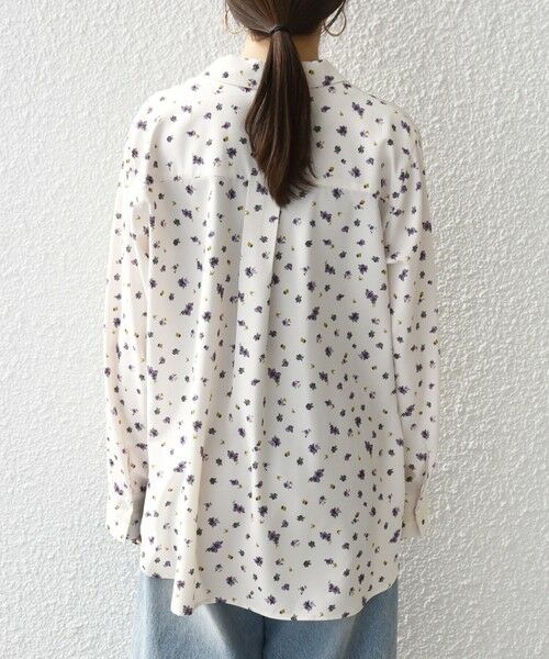 SHIPS / シップス シャツ・ブラウス | 《予約》SHIPS any:〈洗濯機可能〉フラワー プリント オープンカラー シャツ | 詳細13