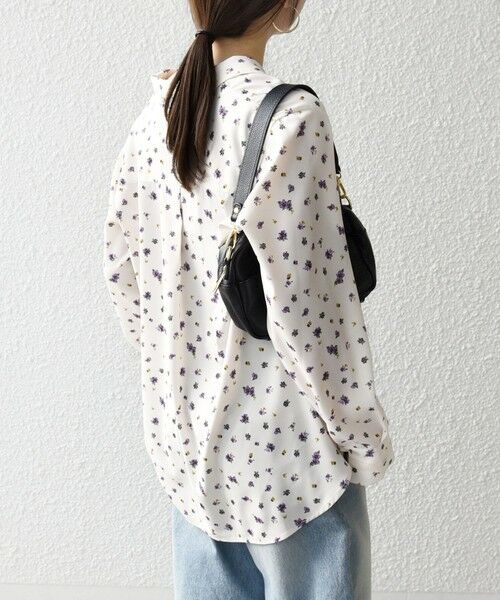 SHIPS / シップス シャツ・ブラウス | 《予約》SHIPS any:〈洗濯機可能〉フラワー プリント オープンカラー シャツ | 詳細5