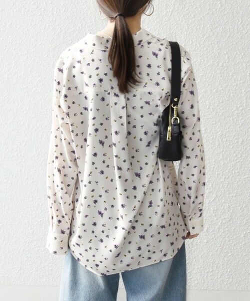 SHIPS / シップス シャツ・ブラウス | 《予約》SHIPS any:〈洗濯機可能〉フラワー プリント オープンカラー シャツ | 詳細6