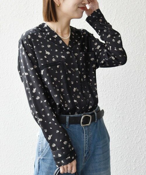 SHIPS / シップス シャツ・ブラウス | 《予約》SHIPS any:〈洗濯機可能〉フラワー プリント オープンカラー シャツ | 詳細19