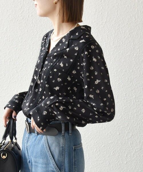 SHIPS / シップス シャツ・ブラウス | 《予約》SHIPS any:〈洗濯機可能〉フラワー プリント オープンカラー シャツ | 詳細22