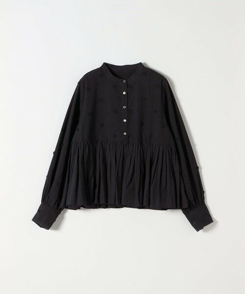 SHIPS / シップス シャツ・ブラウス | 《予約》【WEB限定】SHIPS any:〈洗濯機可能〉フラワー モチーフ ペプラム ギャザー シャツ ブラウス | 詳細21
